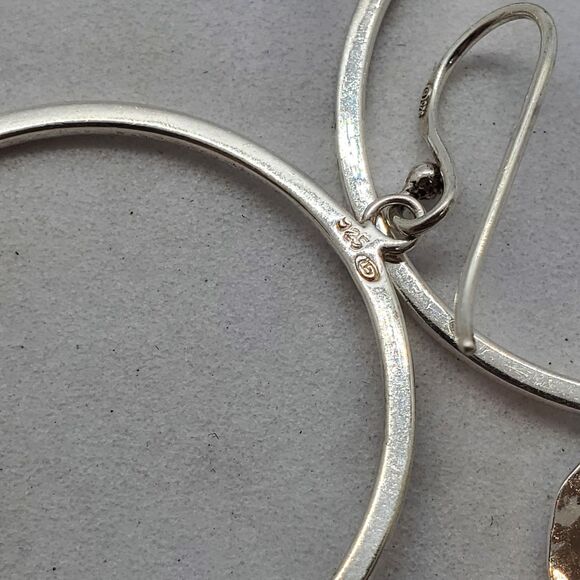 Boma Sterling Silver Dangle Earrings - Picture 2 of 3